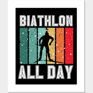 Biathlon All Day Posters and Art